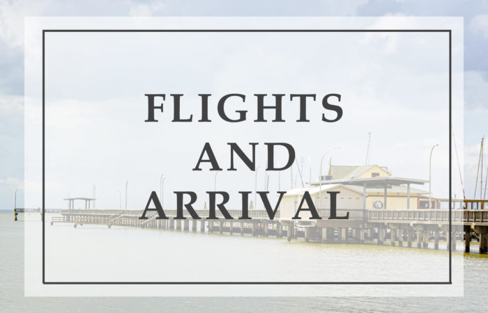 Flights and Arrival to Fairhope