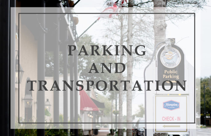 Parking and Transportation in Fairhope