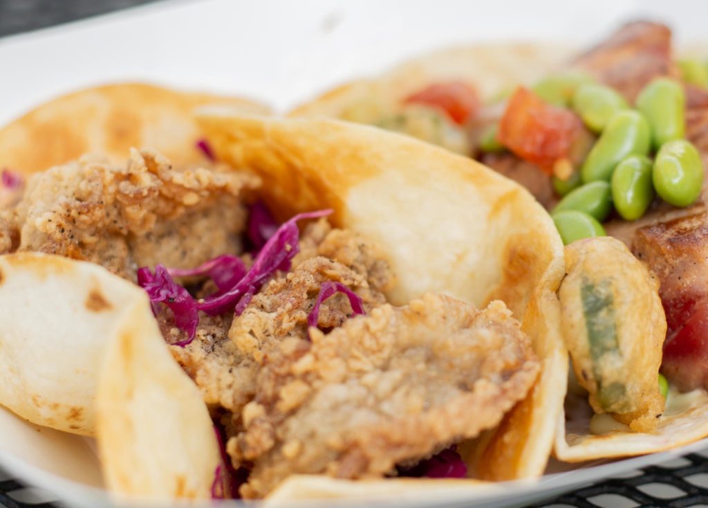 Fried Oyster Taco at Dragonfly Foodbar
