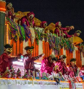 Knights of Ecor Rouge Parade