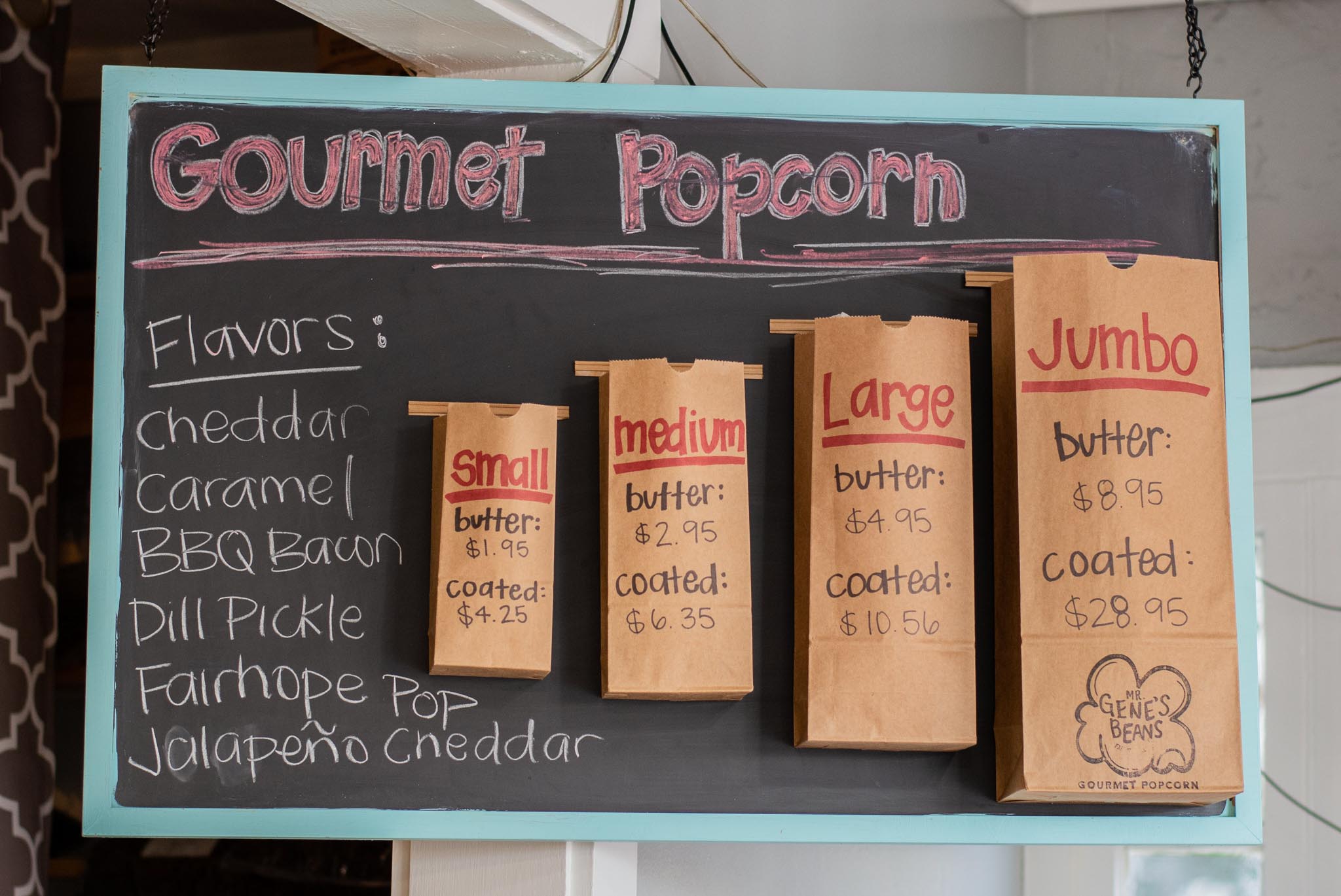 Mr. Gene's Beans Popcorn