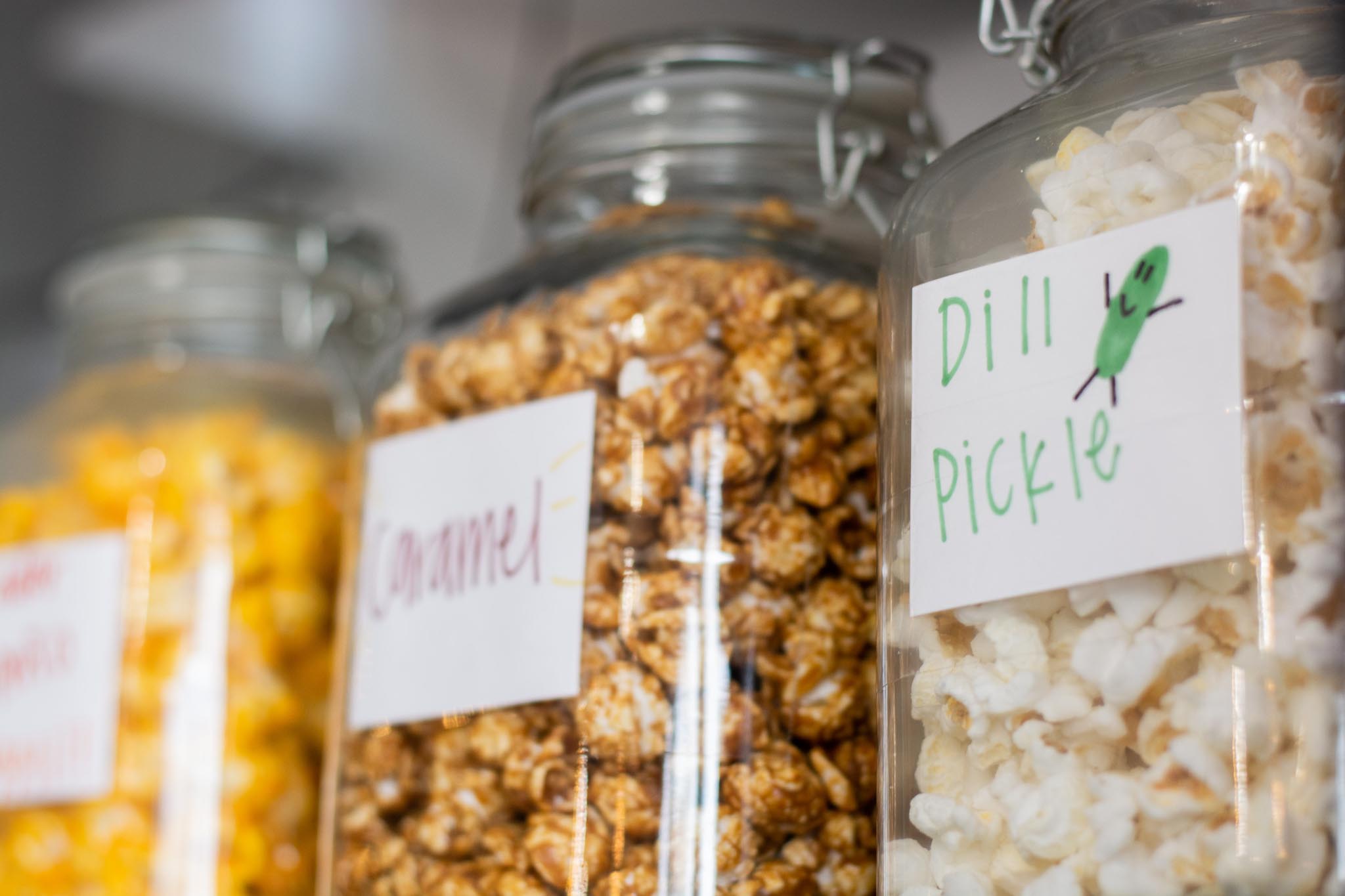 Gourmet Popcorn at Mr. Gene's Beans