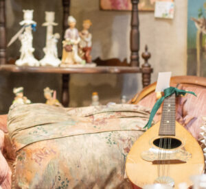 Antique musical instruments