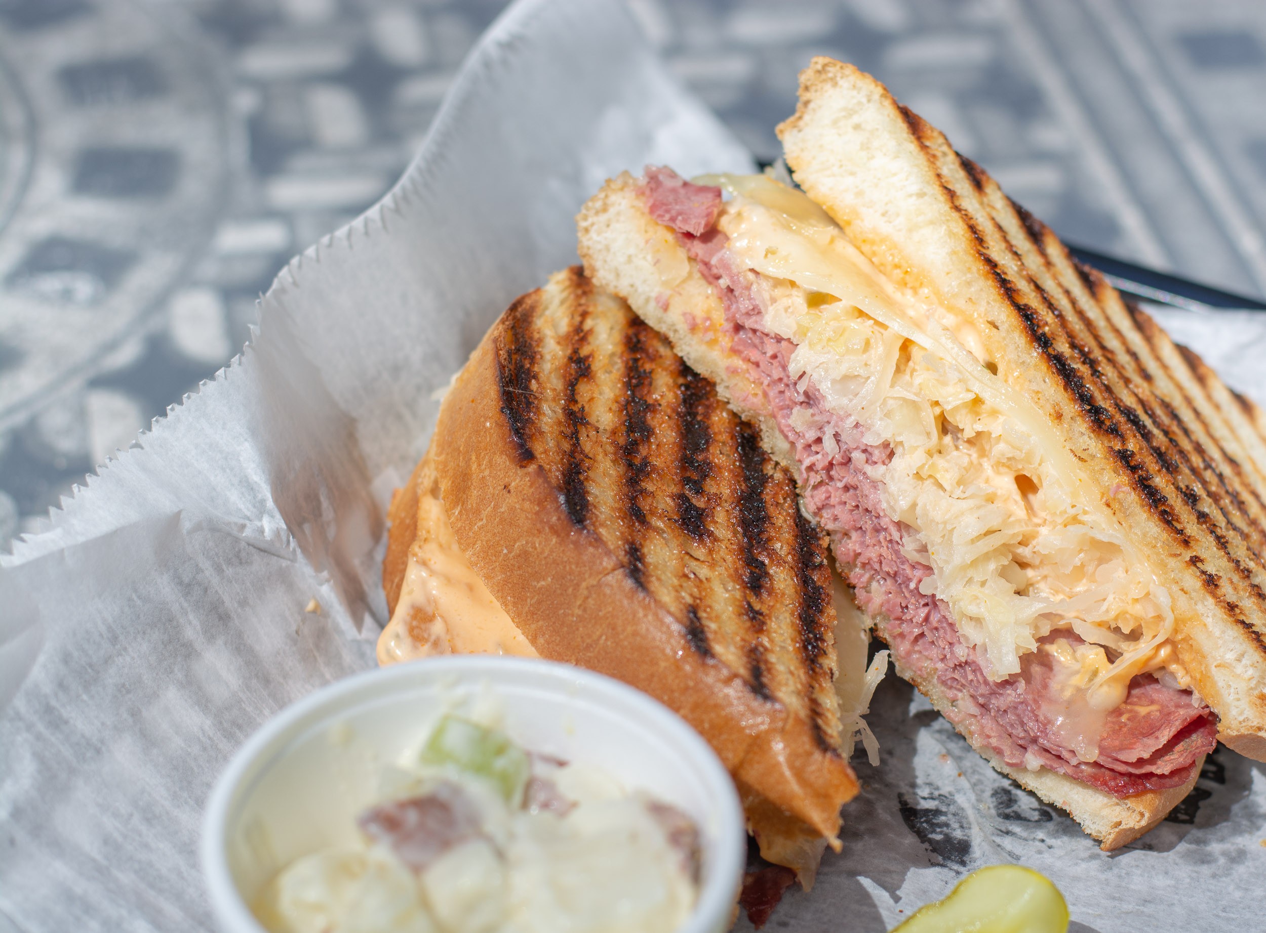 Roll Tide Reuben Sandwich