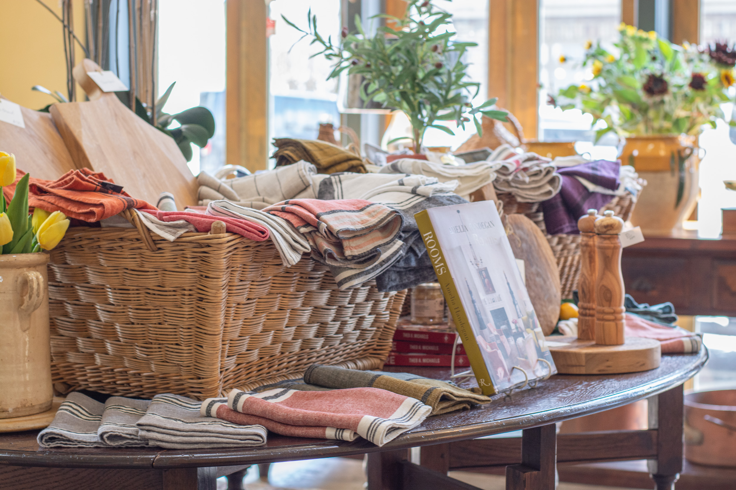 French Linen Kitchen Tea Towels
