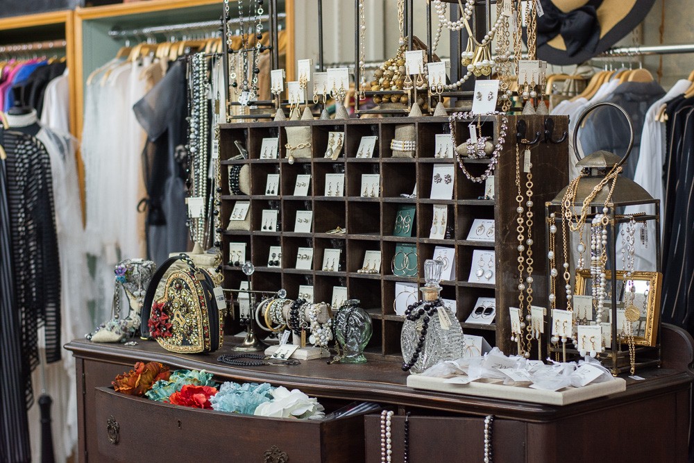 Antique Dresser Jewelry Display