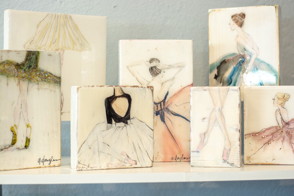 Ballerina Paintings