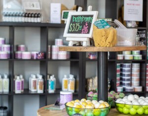 Bath Bombs Display