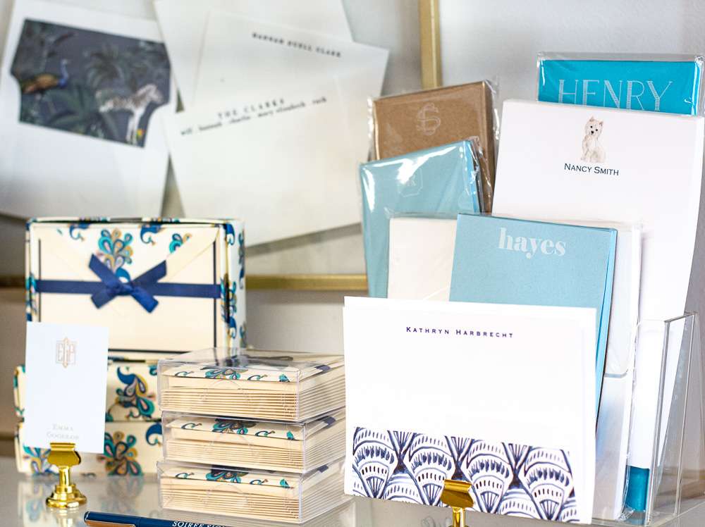 custom stationery shop