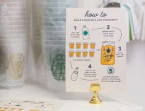 drink menu example