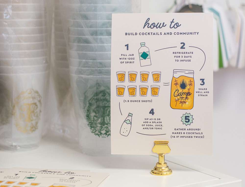 drink menu example