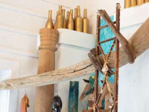 Painted Wine Bottles