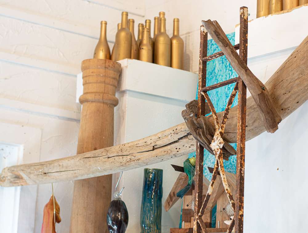 Painted Wine Bottles