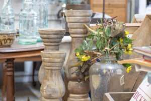 Wood Candlestick Holders