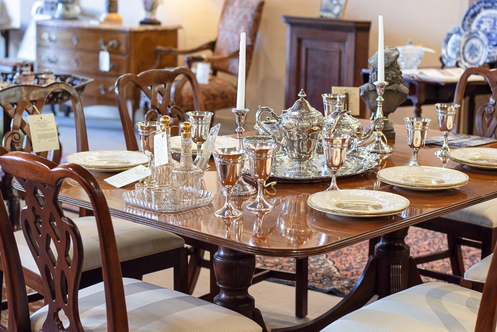 Silver tea set