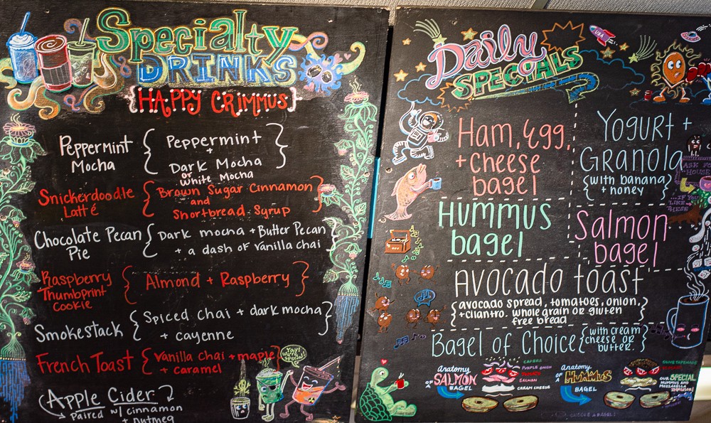 specialty drink list