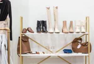 cream colored boots