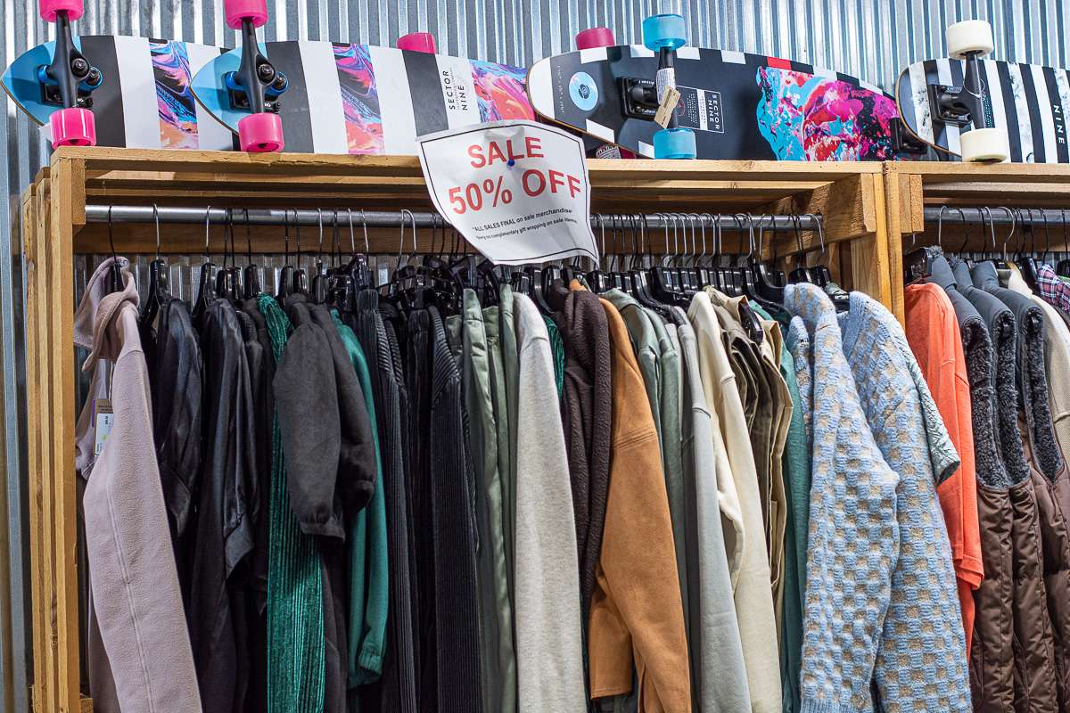 sale rack