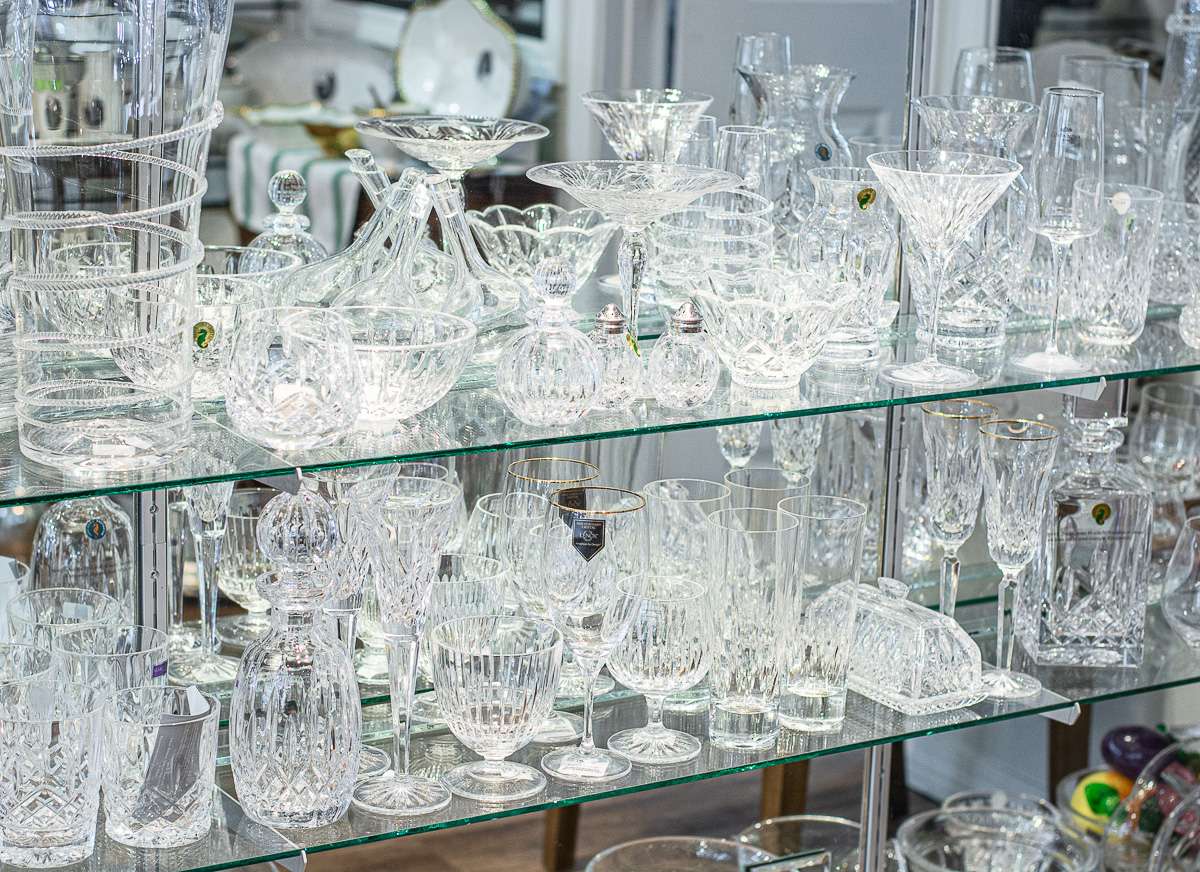 crystal glassware