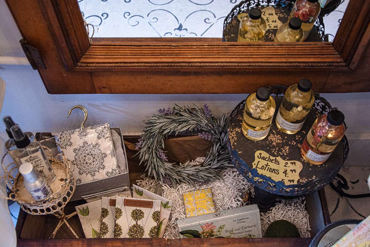 sachets and lotions