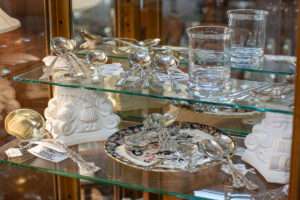 antique silver spoons