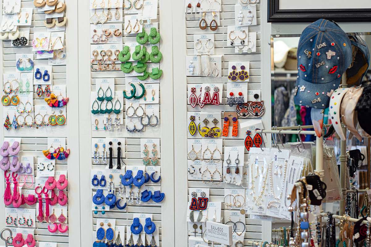 college football earrings