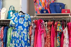 shopping downtown Fairhope