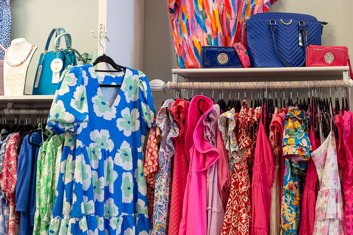 shopping downtown Fairhope