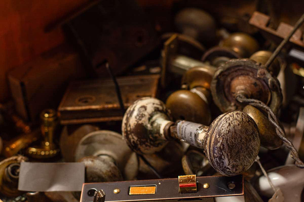 antique doorknobs