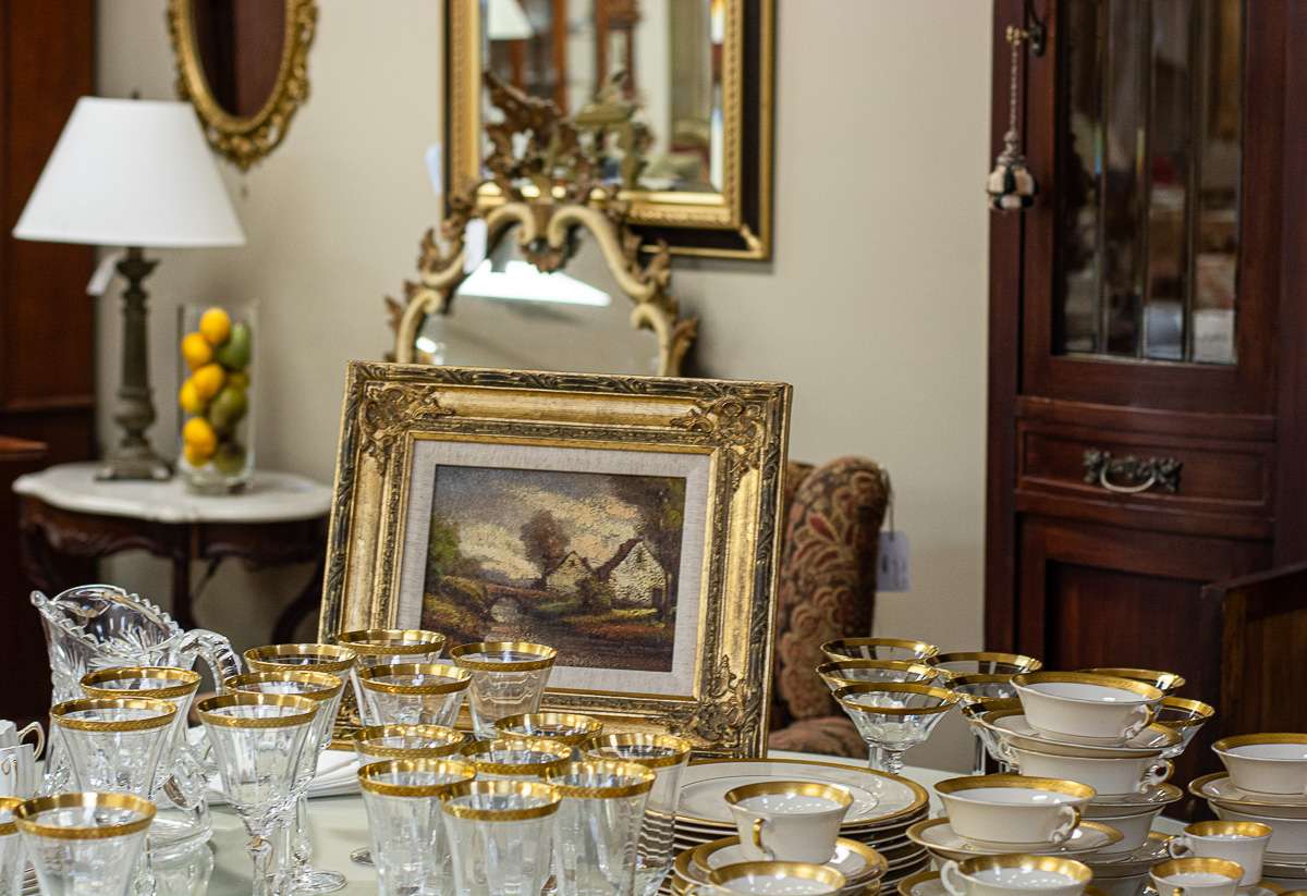 antique stores in the area