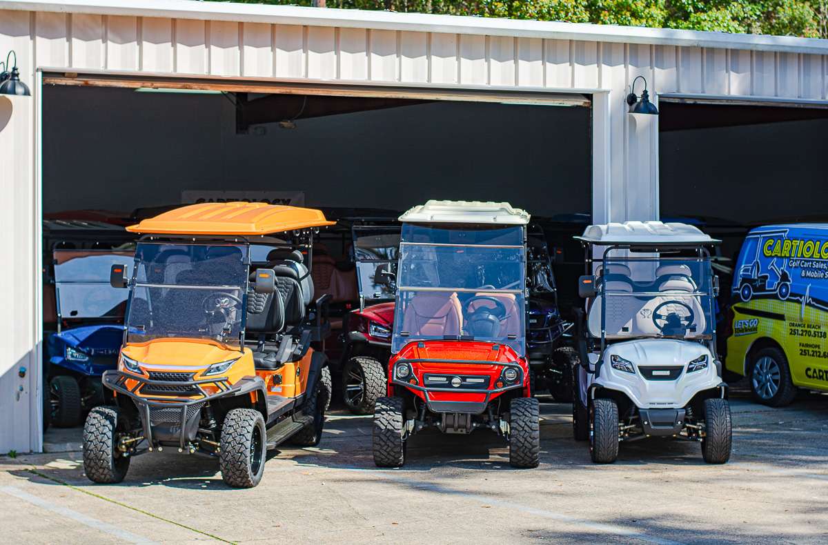golf cart rental in Fairhope, Alabama