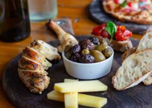 Chicken and Cheese Board