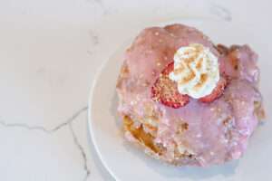 Strawberry Shortcake Doughnut